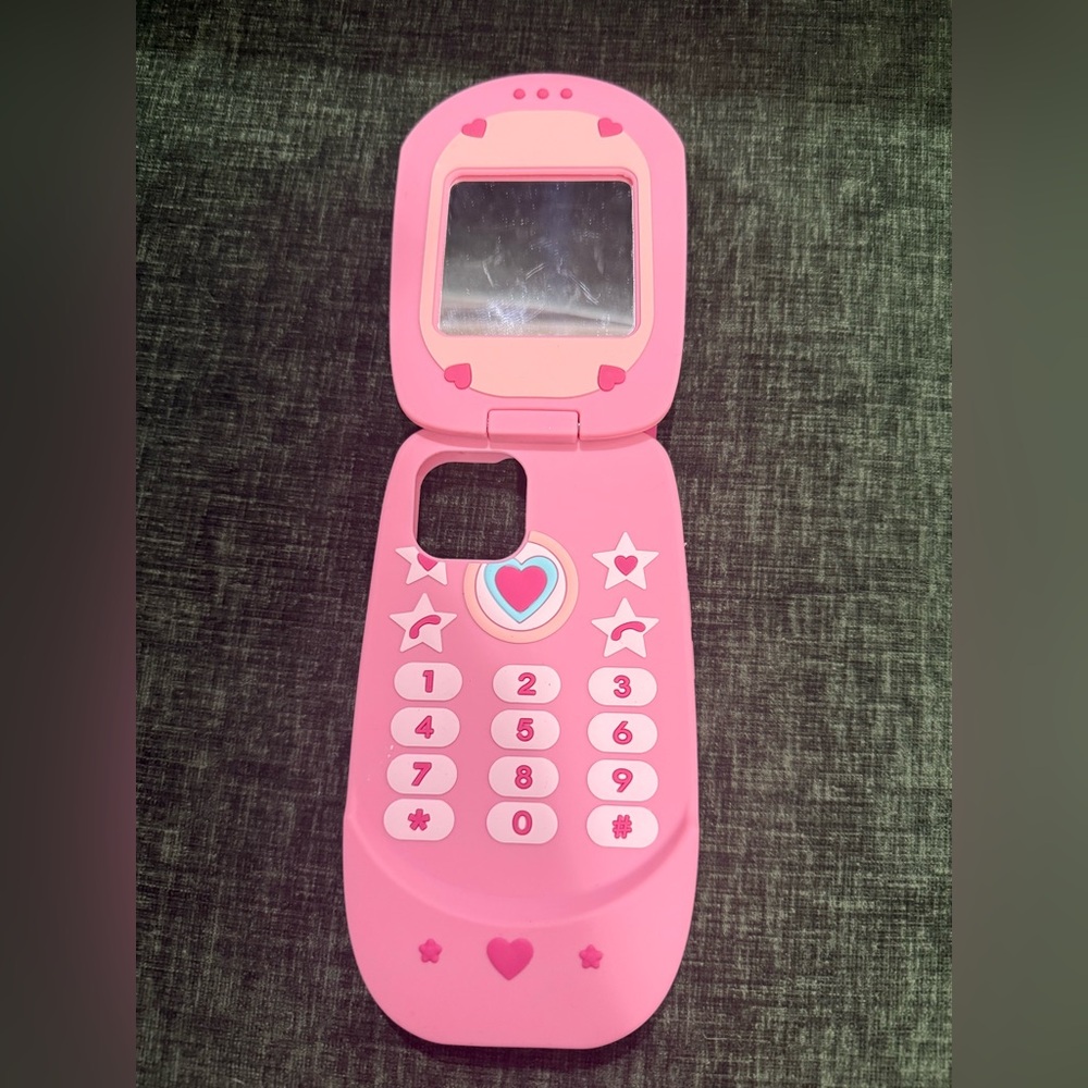 Pink Flip Toy Phone